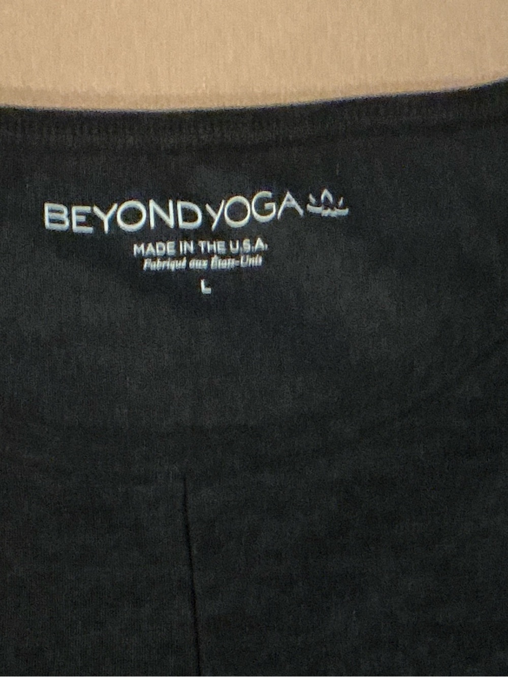 Beyond Yoga Spacedye Twist of Fate Cropped Tank - Darkest Night Large - Picture 5 of 8